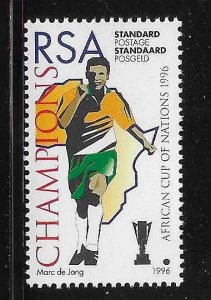 South Africa 1996 Victory African Nations Soccer Championship Sc 934a MNH A1975