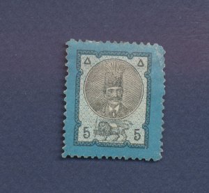 IRAN - Scott 42 - unused lightly hinged - SCV = $400 ------  29d