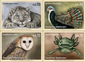 2011 UN Endangered Species  MNH** (NY-GEN-VIE)