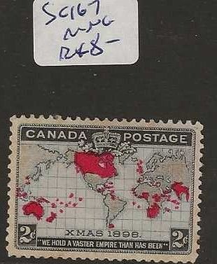 CANADA  SG167  2C  MAP   MNG     P0715B H