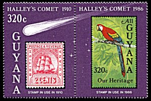 Guyana 1461, MNH, Arrival of Halley's Comet