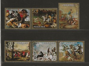 PANAMA SC# 493-93E   FVF/CTO