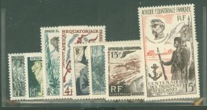 French Equatorial Africa #195/C43 Mint (NH) Single (Complete Set)