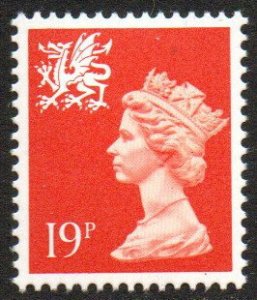 Great Britain Wales & Monmouthshire Sc #WMMH36 MNH