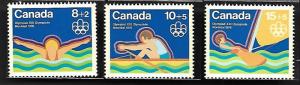Canada Semi-Postal B4-B6 All MOGNH