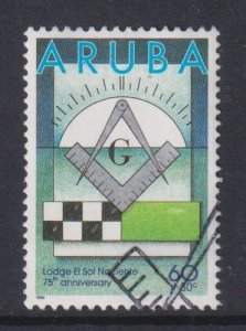 Aruba  #B43  used 1996  solidarity 60c