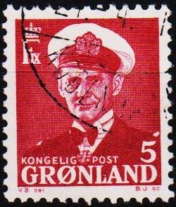 Greenland.1950 5ore S.G.27 Fine Used