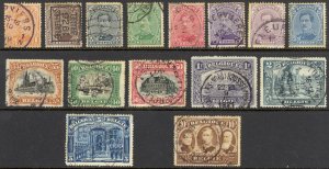 Belgium Sc# 108-122 Used (5c MH) 1915-1920 Definitives
