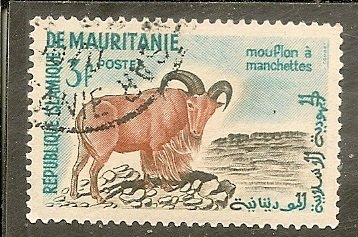 Mauritania   Scott 122   Sheep   CTO