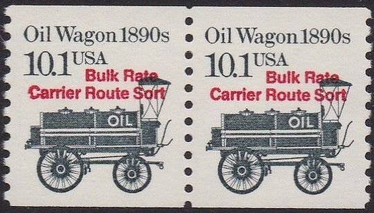 2130a Oil Wagon Coil Pair MNH