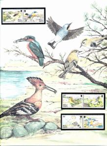 [59041] Isle of Man 1994 Birds Vögel Oiseaux Ucelli Illustrated art page MNH
