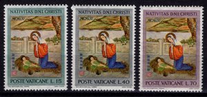 Vatican City 1961 Christmas, Set [Unused]