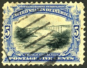 U.S. #297 USED CREASES