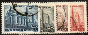 Poland  Scott 502-505