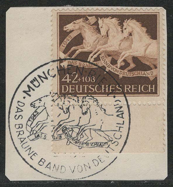 Germany Reich Scott # B205, used, opp, special cancellation