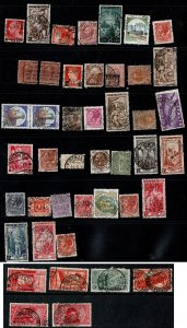 Italy postmarks mix 1890s-1980s