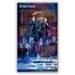 Royal Mail - Sherlock - Presentation Pack - With UV light details - MNH