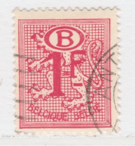 Belgium Official 1952-67 1fr Used Stamp A25P60F21049-