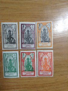 French India  #80-81/83-85/88  MH