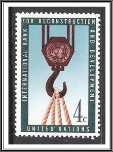 UN New York #86 Reconstruction & Development MNH