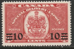 Canada Sc E9 special delivery MH