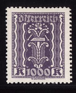 Austria 1922  Scott #281 MNH