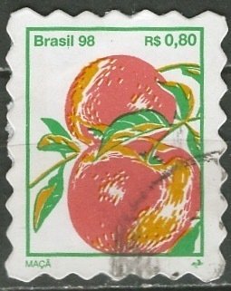 Brazil; 1998: Sc. # 2636E: Used Single Stamp