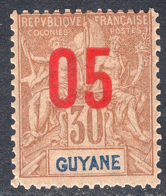 FRENCH GUIANA SCOTT 91