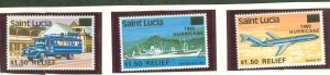 St. Lucia #531-3  Single (Complete Set)