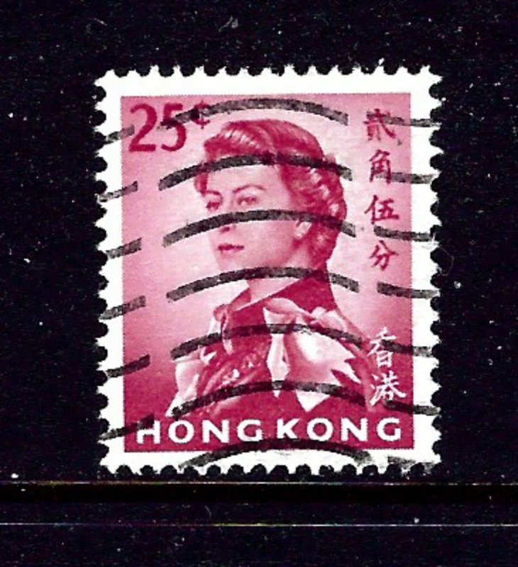 Hong Kong 207 Used 1962 issue