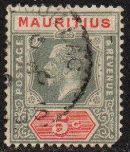 Mauritius Sc #184 Used