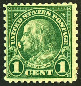 U.S. #578 MINT OG LH