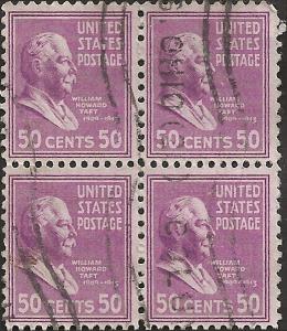 # 831 USED WILLIAM HOWARD TAFT