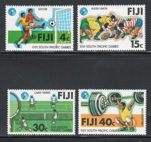 Fiji 1979 6th South Pacific Games Scott # 405 - 408 MH