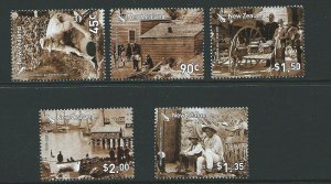 NEW ZEALAND SG2899/903 2006 GOLD RUSH  MNH