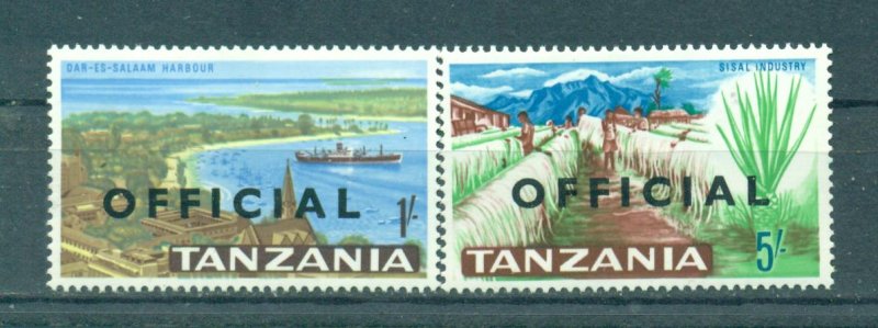 Tanzania sc# O1-8 mh cat value $3.30