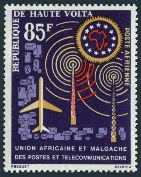 Burkina Faso C9, MNH. Michel 137. African Postal Union, 1963.