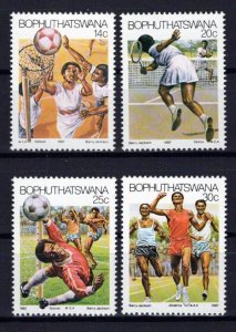 South Africa Bophuthatswana 188-191 MNH Sports Games Soccer ZAYIX 0424S0137M