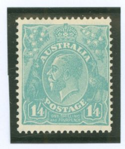Australia  #124 Unused Single