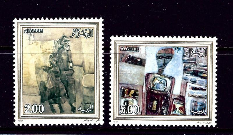 Algeria 829-30 MNH 1987 Paintings