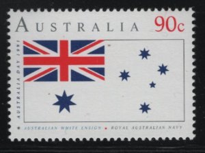 Australia 1991 MNH Sc 1200 90c White Ensign Flag