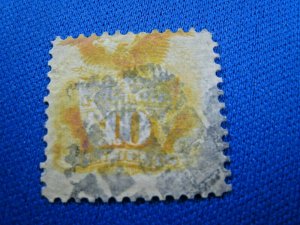 UNITED STATES, 1869 SCOTT #116 -  USED    