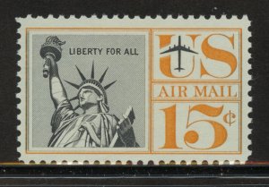 United States Scott C58 Unused VLHOG - 1959 Statue of Liberty Air Post Issue