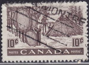 Canada 301 Drying Animal Hides 1950