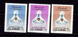 Lebanon C408-10 Hinged 1964 partial set