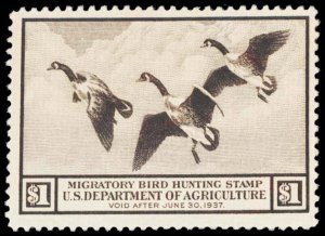 U.S. REV. DUCKS RW3  Mint (ID # 101990)