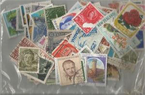 Worldwide x100 mixed used and mint (all different)