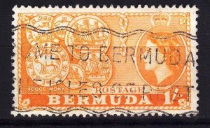 Bermuda 1953 / 1958 Coins Used / CTO