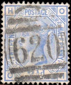 Great Britain Scott 82p22 Used.
