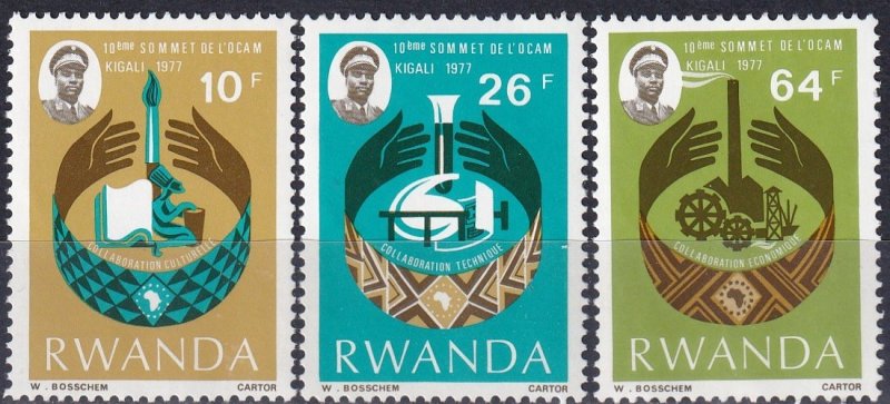 Rwanda #796-8  MNH (Z7303)